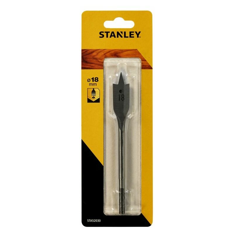 Stanley Flatwood Drill Bit 18mm - STA52030-QZ