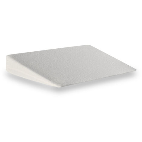 Xaluca – Coussin incliné anti-reflux 60 x 40 cm – Inclinaison 15º – Tissu Tencel respirant et déhoussable – Pour matelas bébé