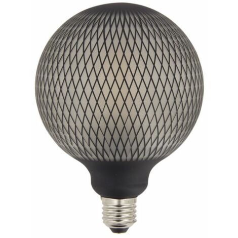 Xanlite – Ampoule filament décorative G125 E27 6W 2700K blanc chaud – Verre fumé – 250 lumens – RFDEB125GRAPHLO