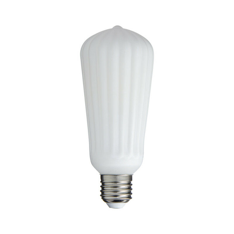 Xanlite - Ampoule Filament led déco verre opaque Edison, culot E27, 1055 Lumens, conso. 10W (equivalence 75W), Blanc chaud - RFDE1055STOSTR