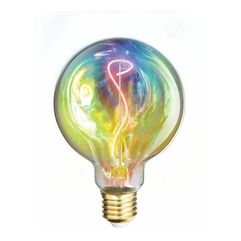 Xanlite - Ampoule Filament led G95 Licorne, culot E27, 1800 Kelvins , Blanc chaud - RFDE240B95UNIC Xanlite - Ampoule Filament led G95 Licorne, culot E27, 1800 Kelvins , Blanc chaud - RFDE240B95UNIC