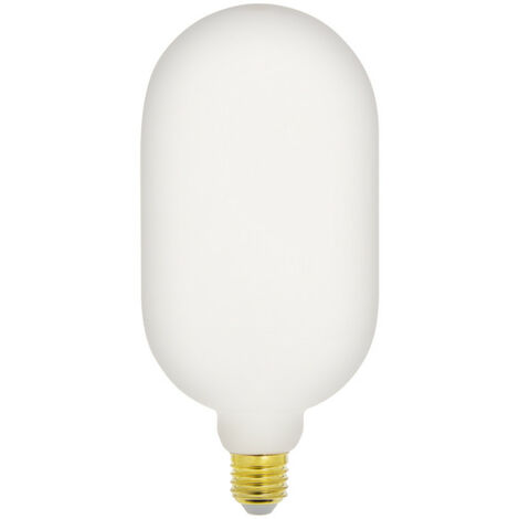 Xanlite - Ampoule LED déco éclairante Gas bottle Opaline au verre lacté, culot E27, 8W cons. (60W eq.), 806 lumens, lumière blanc neutre - RFDE806GBOCW