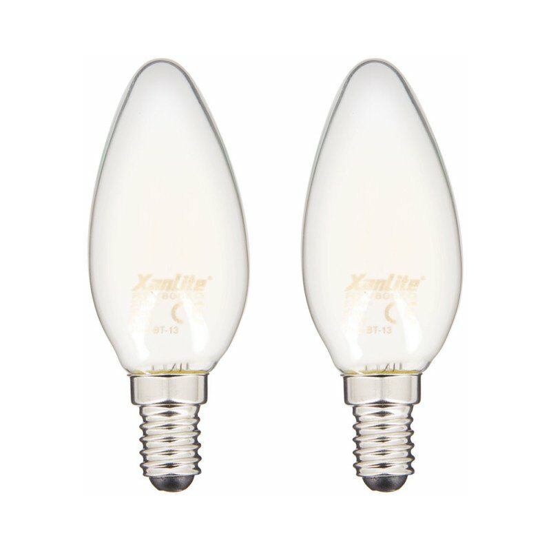 Xanlite - Ampoule LED Filament culot E14 806lm blanc neutre - PACK2RFV806FOCW