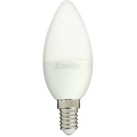 Xanlite - Ampoule LED flamme, culot E14, 6W cons. (40W eq.), CCT température de lumière variable 2700k - 6000k - SV40FCCT