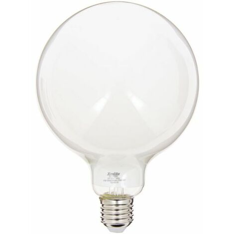 Xanlite - Ampoule LED G125 Opaque, culot E27, conso. 17W, 2452 Lumens, Blanc chaud - RFE2452BO