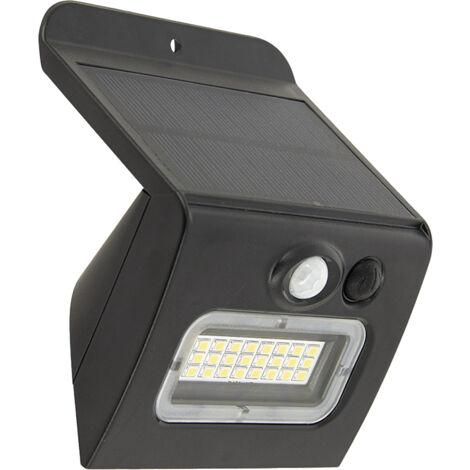 Xanlite Aplique solar led con sensor aps250d 6500k luz fría
