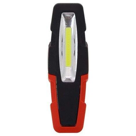 XANLITE Baladeuse rechargeable 450 lm noire et rouge Xanlite