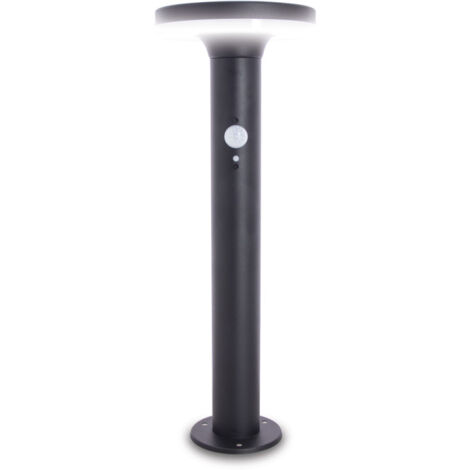 XANLITE - Borne LED Solaire, x2 Détecteurs (Crépusculaire / Mouvement ), 400 Lumens - SO1711