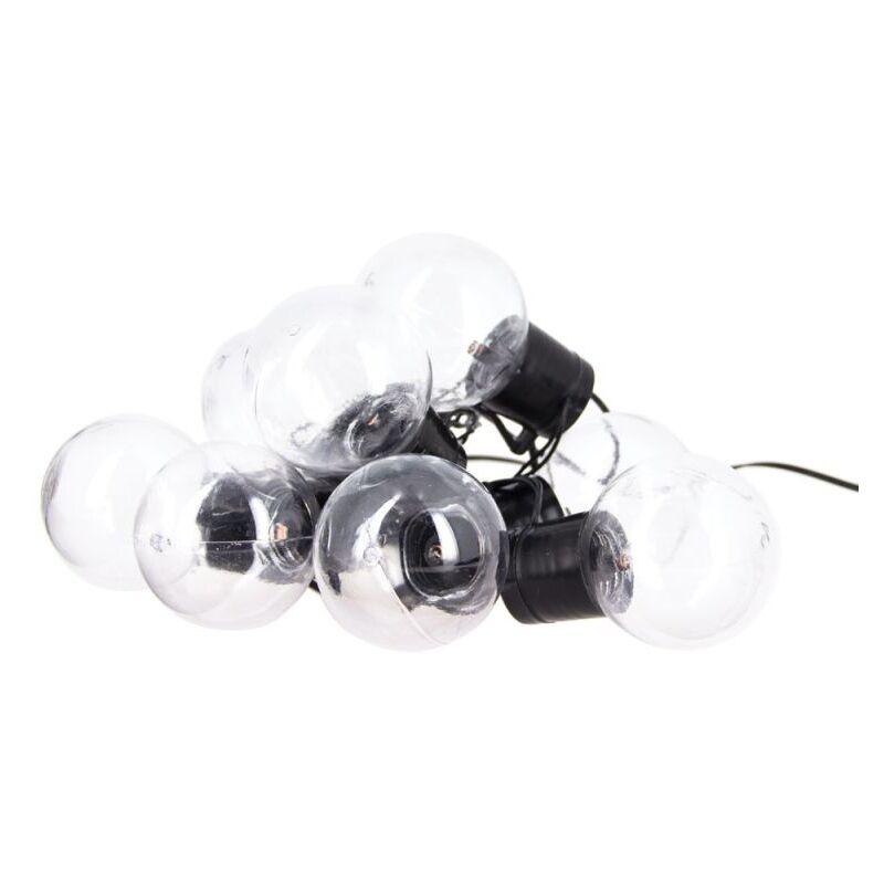 Guirlande Solaire Guinguette 5m IP44 - 8 Ampoules - rvb - GRL5GUINRVB - Xanlite