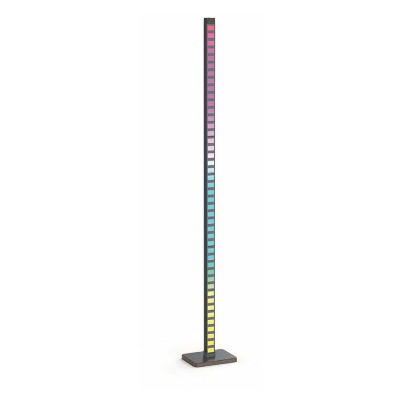 Lampadaire led rvb Digital 120cm, Synchronisation sonore, filaire usb - lisrvbm - Xanlite