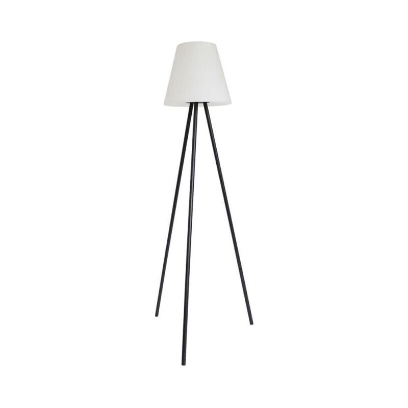 Lampadaire Solaire IP44 rvb Blanc Rechargeable usb Polyéthylène 2h d'autonomie - ladsorvbwr - Xanlite