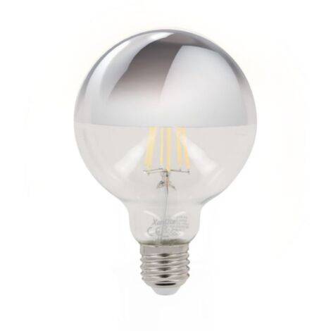 Xanlite Lampadina LED G95 – Attacco E27 – 8 W cons. (62W eq.) – Luce bianca calda