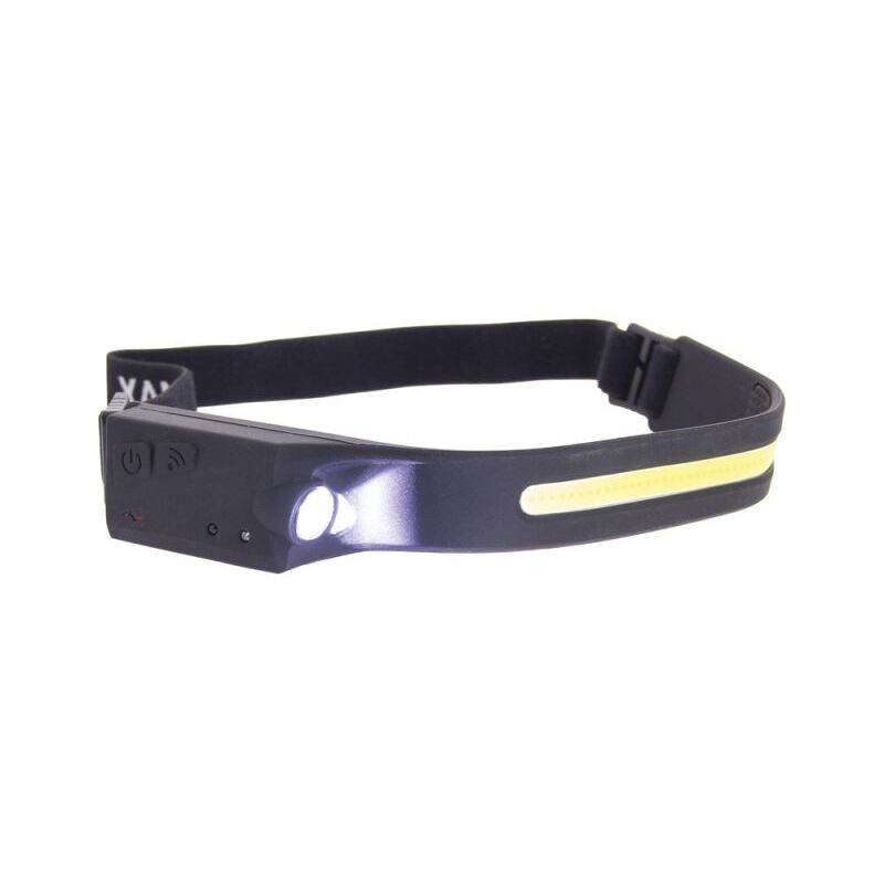 Lampe frontale led rechargeable, usb 300 lumens, sensor intégré - FR450SSTRIP - Xanlite Lampe frontale led rechargeable, usb 300 lumens, sensor intégré - FR450SSTRIP - Xanlite