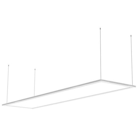 Xanlite – Plafonnier LED rectangulaire 40W – 4550 lumens – Blanc neutre – Extra plat – Pour cuisine – IP20 – PA3000RNW