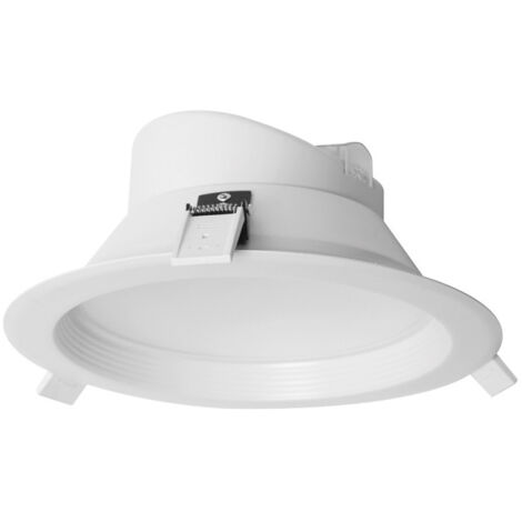 Xanlite Pro - Downlight Rond - Spot LED encastrable – cons. 25W/2500 lumens – Blanc neutre - IP44 – Blanc - DL2500RNB
