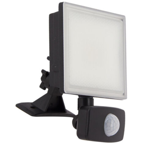 Xanlite – Projecteur à détecteur de mouvement 20W 1600 lumens – Portée 40m – Indice IP44 – Tête pivotante – PR20WMD