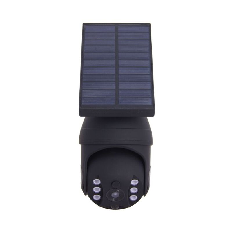 Projecteur Caméra factice solaire IP65, 250 lumens, détecteur de mouvement, Noir - PRSCAM250 - Xanlite Projecteur Caméra factice solaire IP65, 250 lumens, détecteur de mouvement, Noir - PRSCAM250 - Xanlite