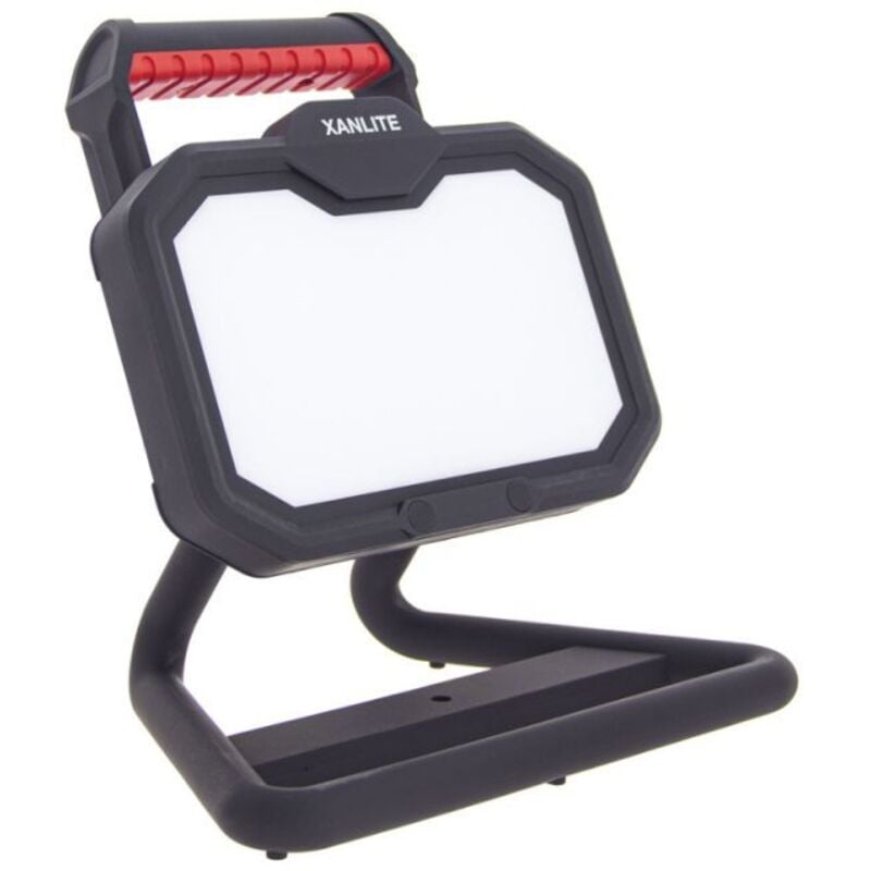 Xanlite - Projecteur led IP54, 2300 lumens, orientable, 3 modes, 10h autonomie, Blanc froid, rechargeable usb-c - PRAR20WRV23