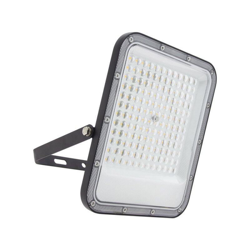 Projecteur mural noir led IP65, 9000 lumens, conso 100W (éq 550W), Blanc chaud - PR100WMCEE - Xanlite