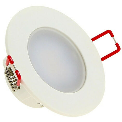 XANLITE - Spot Encastrable LED Intégré - IP65 pour salle de bain - cons. 5W (eq. 50W) - 345 lumens - Blanc neutre - SEL345CWIP