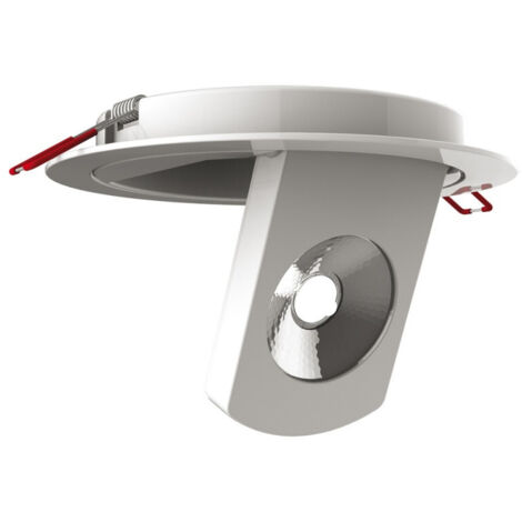 Xanlite – Spot encastrable LED orientable 8,5W – 700 lumens blanc chaud – Ø150mm – Pour pièces à vivre – SPEC600