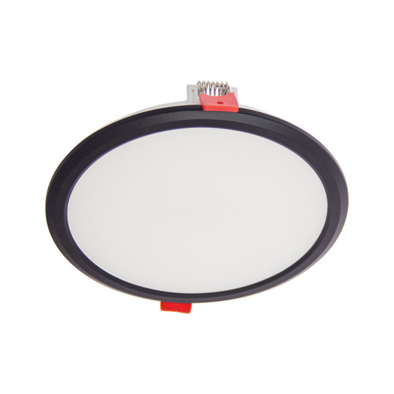 Xanlite - Downlight Rond - Spot led extra plat encastrable – cons. 12W/1650 lumens – cct 3000K/4000K/6500K - IP44 – Blanc/Noir - DOP850RIPCCT Xanlite - Downlight Rond - Spot led extra plat encastrable – cons. 12W/1650 lumens – cct 3000K/4000K/6500K - IP44 – Blanc/Noir - DOP850RIPCCT