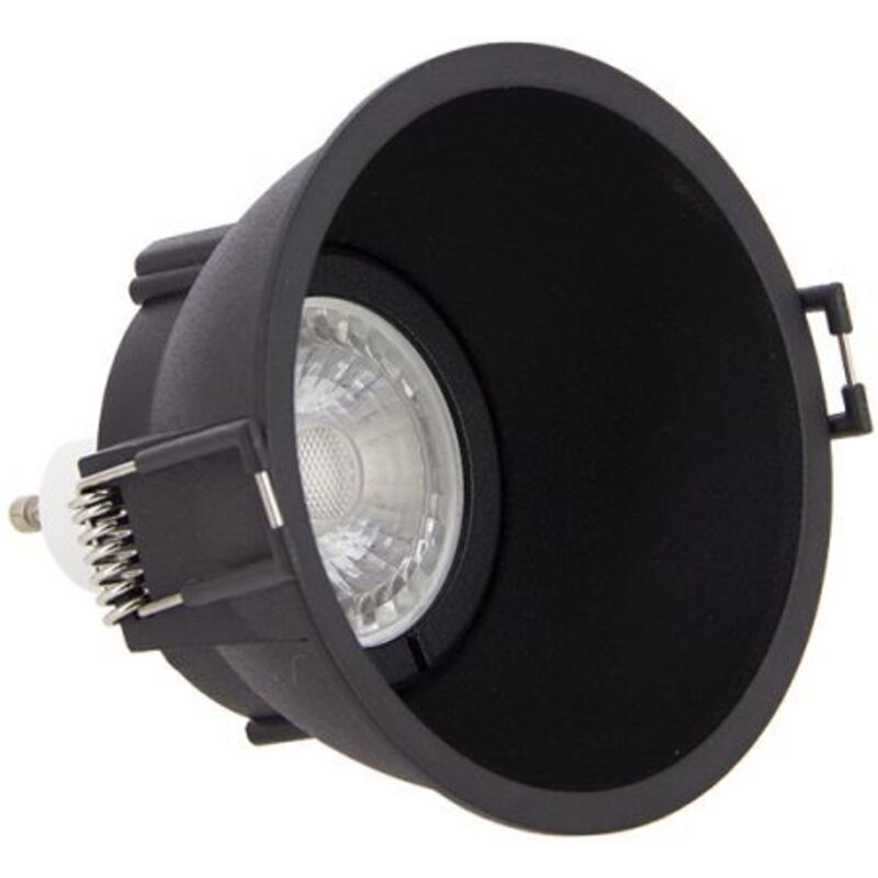 Xanlite - Spot GU10 50W 2700K Rond profond Noir IP20 - SP50RPN Xanlite - Spot GU10 50W 2700K Rond profond Noir IP20 - SP50RPN