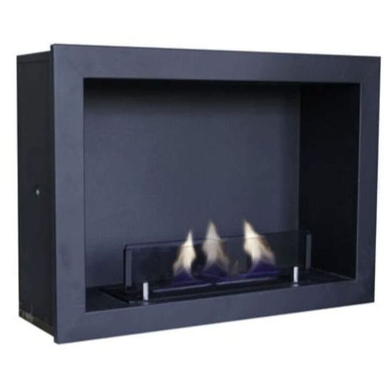 

Quemador de bioetanol Riano cm 60x18x45,5 RIANO - Negro - Xaralyn