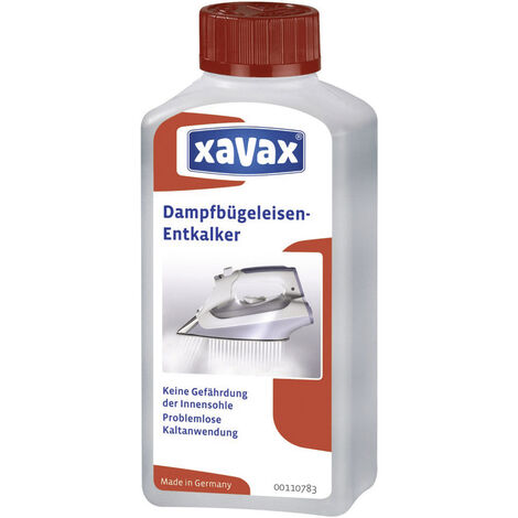 Xavax 00110783 Dampfbügeleisen-Entkalker 250 ml