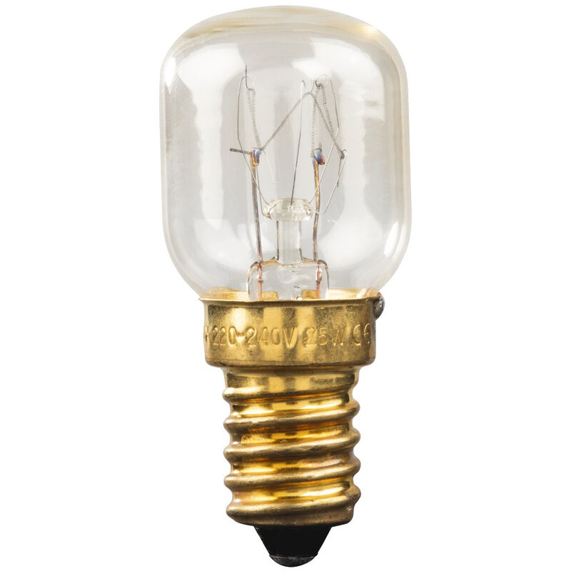 Xavax - ampoule de four, 25W, résistant jusqu'à 300°, E14, forme amp., transp.