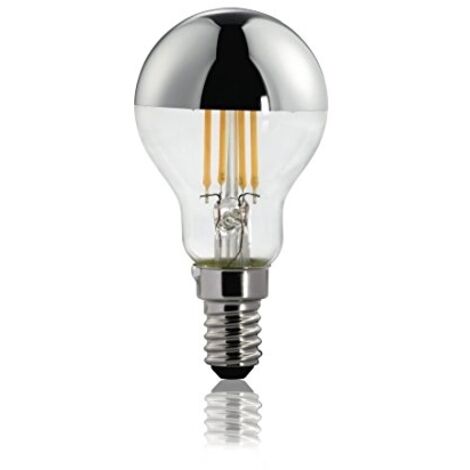 XAVAX LED LAMPE (35 W, E14, 400 LM, 15000 H, WARMWEISS, LED 230V, KUGELFÖRMIGE LAMPE, VOLLGLAS, FILAMENT)