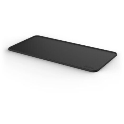 xavax Tapis de tassage en silicone, antidérapant, bord surél., 30x15cm, noir (00111279)