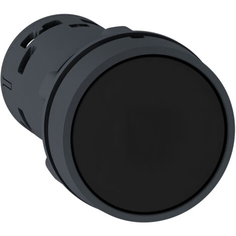 Xb7na25 Schneider Bouton Poussoir Affleurant - ø22 - Noir - 1no+1nf - Harmony Xb7