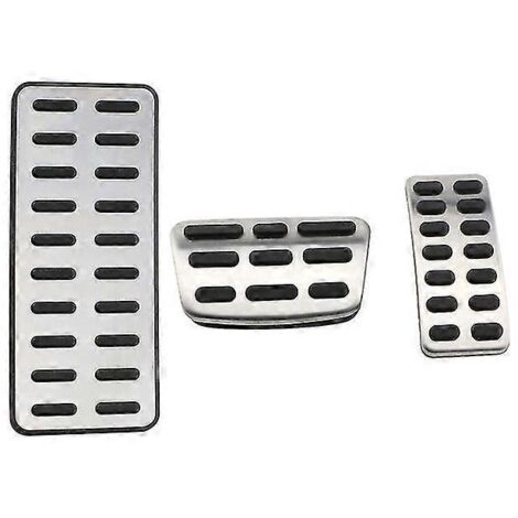 Xburstcar pour Hyundai IX25, Creta, Accent, Verna, Solaris et Kia K2, Rio, Soul, KX3 - Repose-pieds pour pédales de frein et d'essence - Couvre-pédales automatiques avec repose-pieds - Conduite à gauc