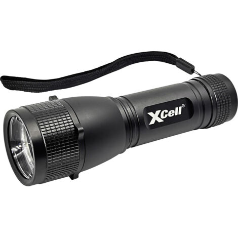 XCell 146362 Taschenlampe schwarz 126 mm Aluminium