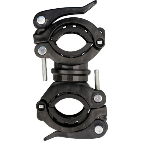 XCell 149884 Halterung  Leuchten mit einem Schaftdurchmesser von 18 bis 38 mm Schwarz