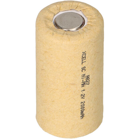 XCell Akku Sub-C 1,2V / 2000mAh NiMh X2000SCR/PP Hochstrom