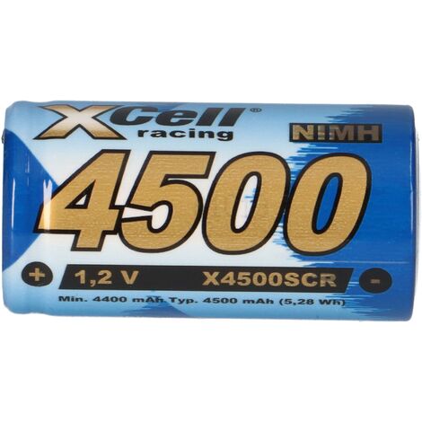 XCell Akku Sub-C 1,2V / 4500mAh X4500SCR Hochstrom