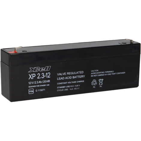 XCell Bleiakku XP2,3-12 12V 2,3Ah Pb