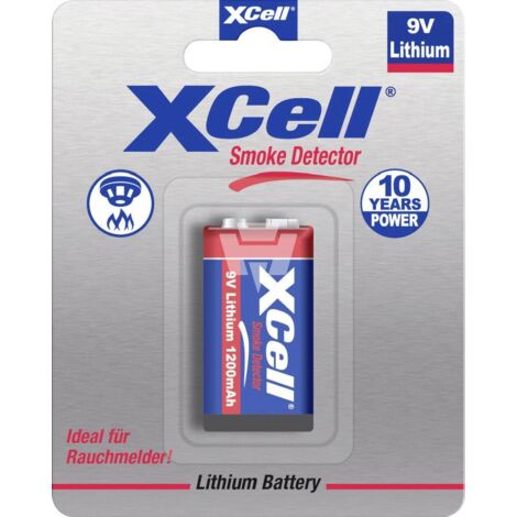 XCell CR9V/P Pile 6LR61 (9V) lithium 1200 mAh 9 V 1 pc(s) Q402861