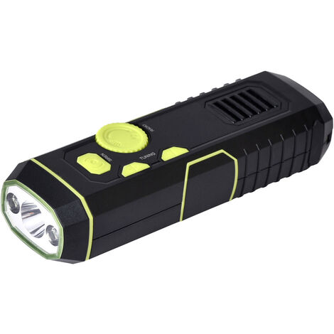 XCell Dynamo Taschenlampe, FM Radio, Alarm, Powerbank (156 x 50 x 34 mm) 149039