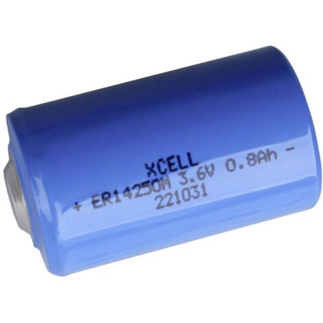 XCell ER14250M Pile spéciale 1/2 LR6 (AA) lithium 3.6 V 800 mAh 1 pc(s) D344982