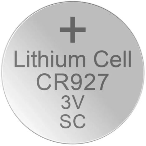 XCell Lithium-Knopfzelle CR927 5er-Blister 3V/30mAh