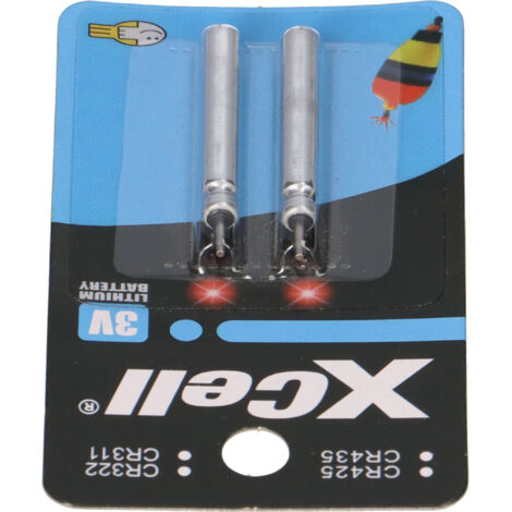 XCELL Lithiumstab CR435 electronics, 3 V-, 45 mAh, 2 Stück