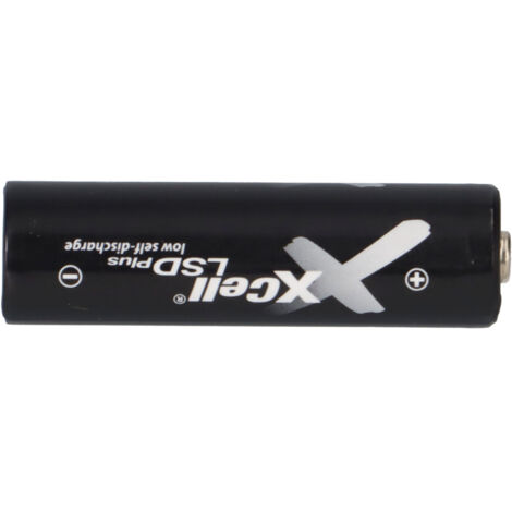 XCell LSD Plus X2550 Mignon AA Akku (Höhe 50,5mm, 1,2 V, 2550mAh) 141535