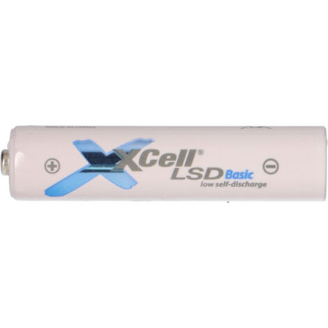 XCell Micro AAA Akku LSD Basic Ni-Mh 1,2V 800mAh Tray low self discharge
