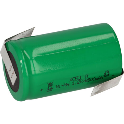 XCell Mono Akku Flattop Ni-MH 1,2V 8500mAh Z Lötfahne
