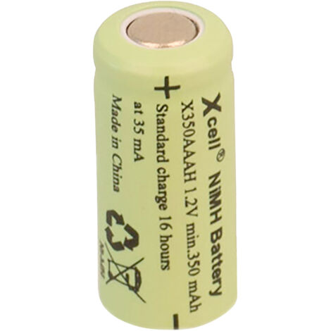 XCELL Ni-MH Akku 1/2AAA, 1,2 V, 350mAh