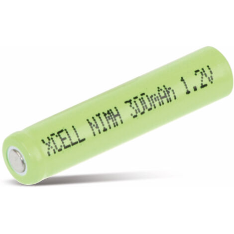 XCELL NiMH-Akku, Industriezelle, AAAA, Flat-Top, 39,3x8,5mm, 1,2V/300mAh