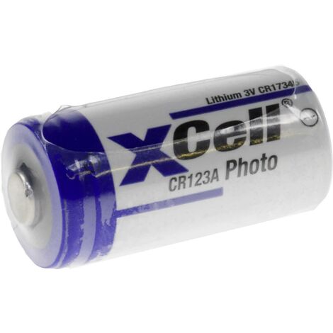 XCell photo123 Pile photo CR-123A lithium 1550 mAh 3 V 1 pc(s) R212851